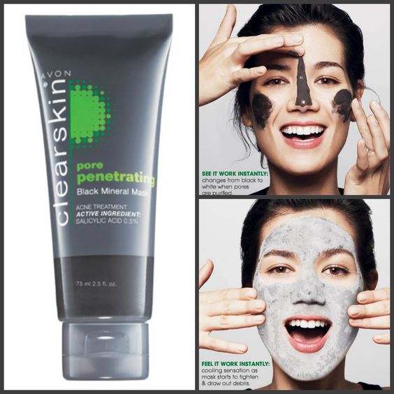 Clearskin Pore Penetrating Black Mineral Mask | Deep Cleansing & Oil Control