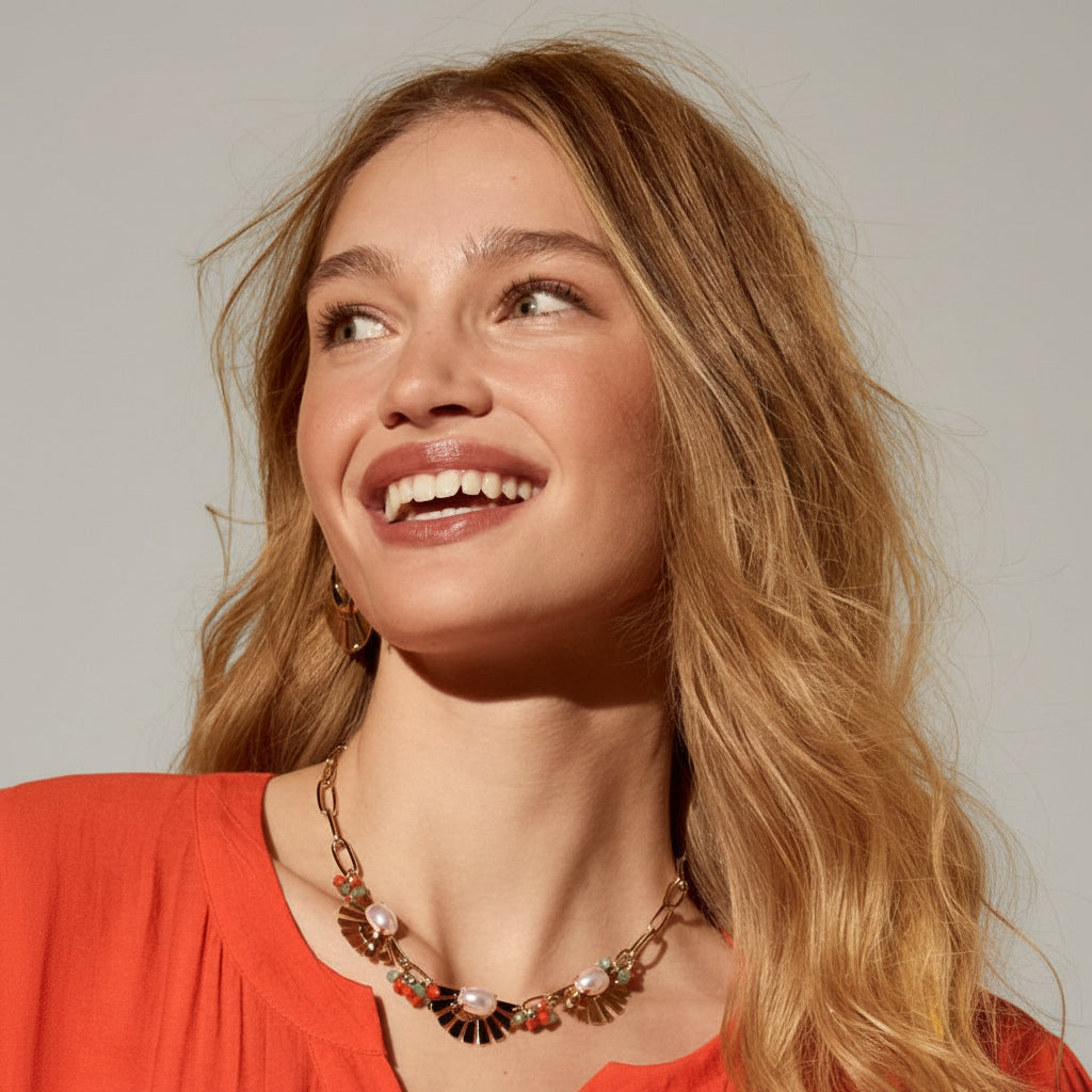 Copa Glow Statement Necklace