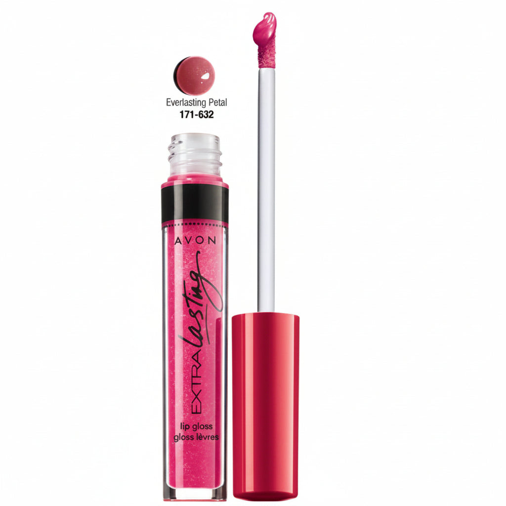 Avon Extra Lasting Lip Gloss | Everlasting Petal