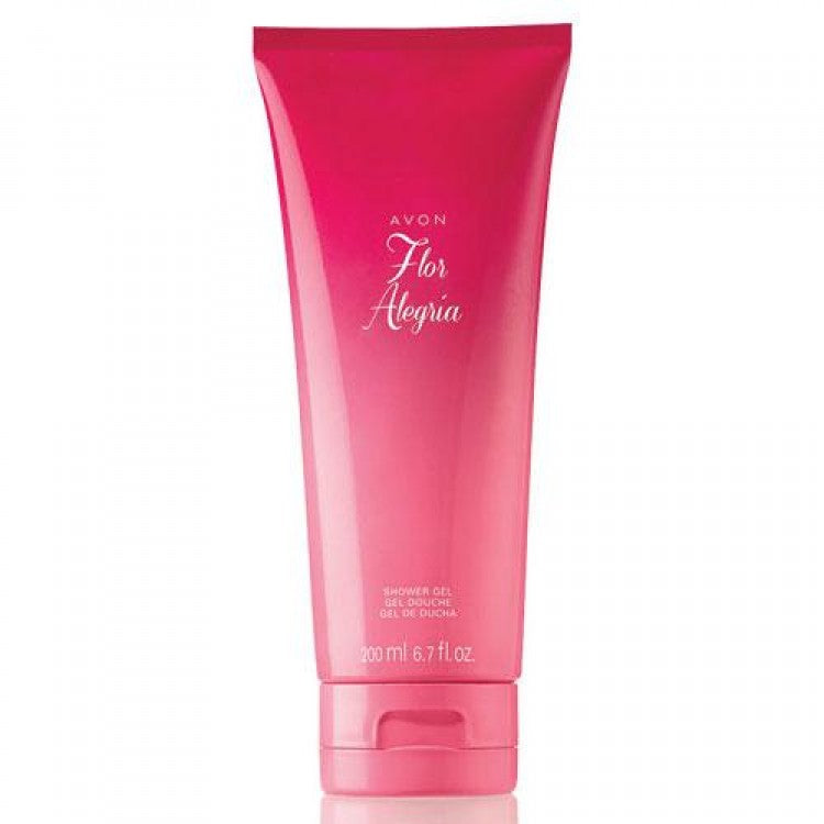 Avon Flor Alegria Shower Gel | 200ml | Vibrant Floral & Exotic Fruit Body Wash
