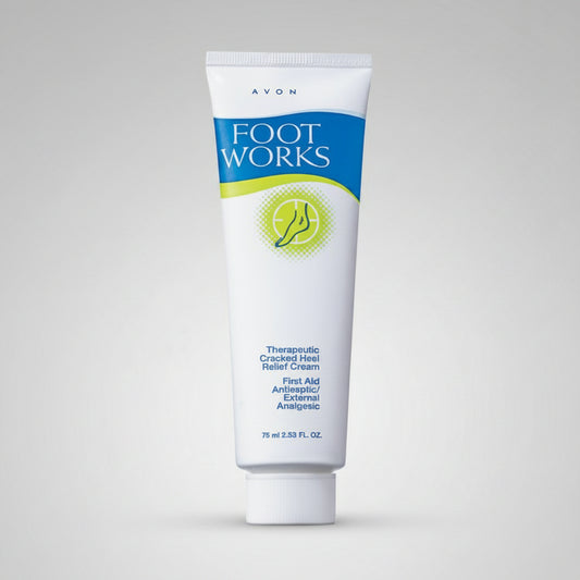 Avon Foot Works Therapeutic Cracked Heel Relief Cream - 50ml