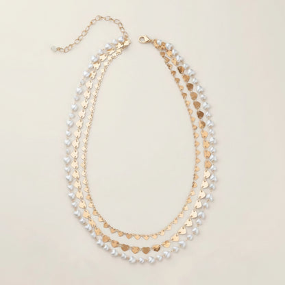 Heartlink Layered Necklace