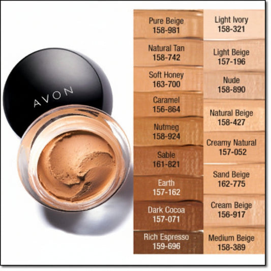 Avon Ideal Flawless Matte Mousse Foundation | Caramel