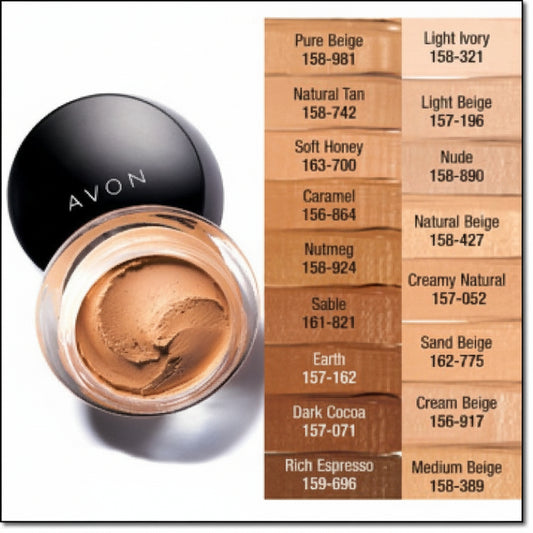 Avon Ideal Flawless Matte Mousse Foundation | Soft Honey