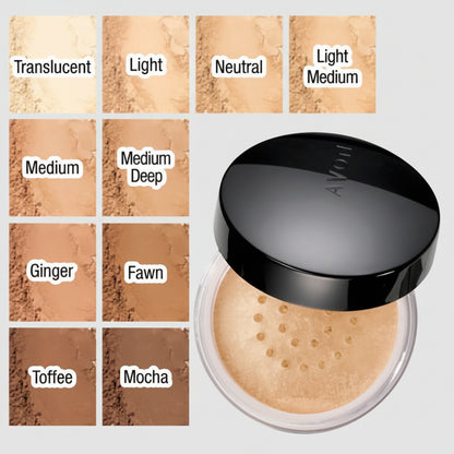Avon Ideal Flawless Loose Powder | Mocha
