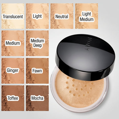 Avon Ideal Flawless Loose Powder | Medium