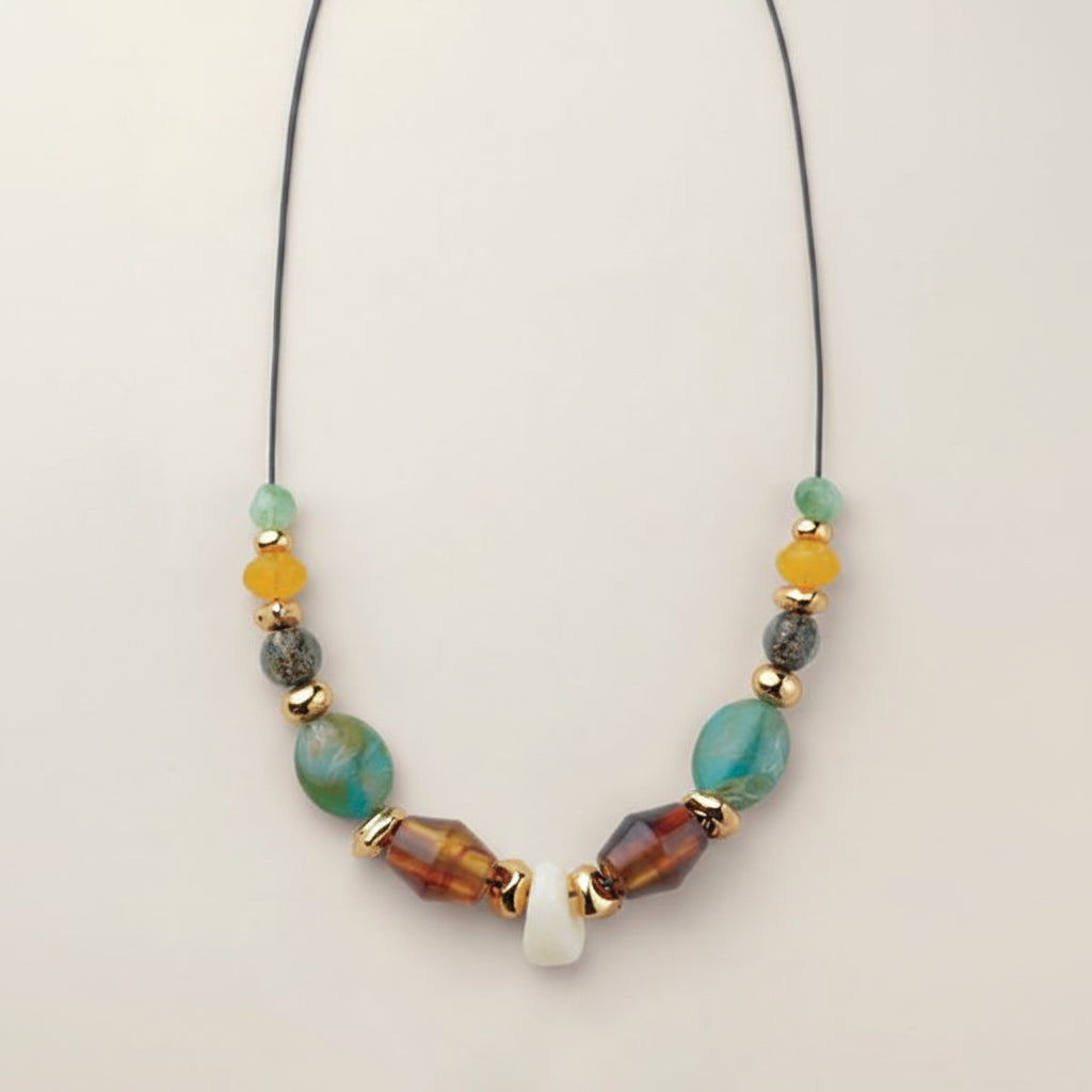 Ipanema Beaded Statement Necklace