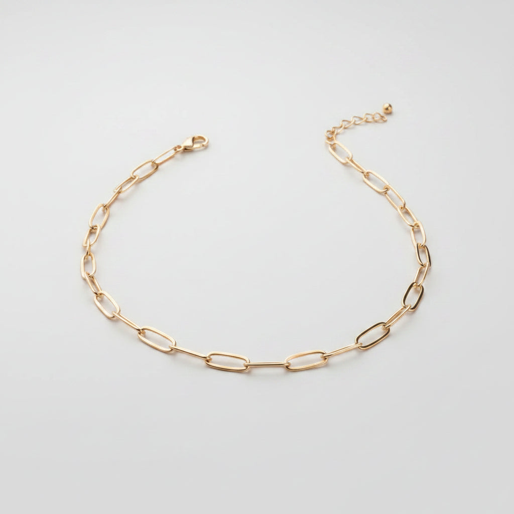 Link Up Paperclip Necklace