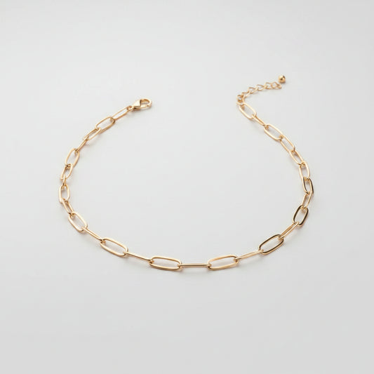 Link Up Paperclip Necklace