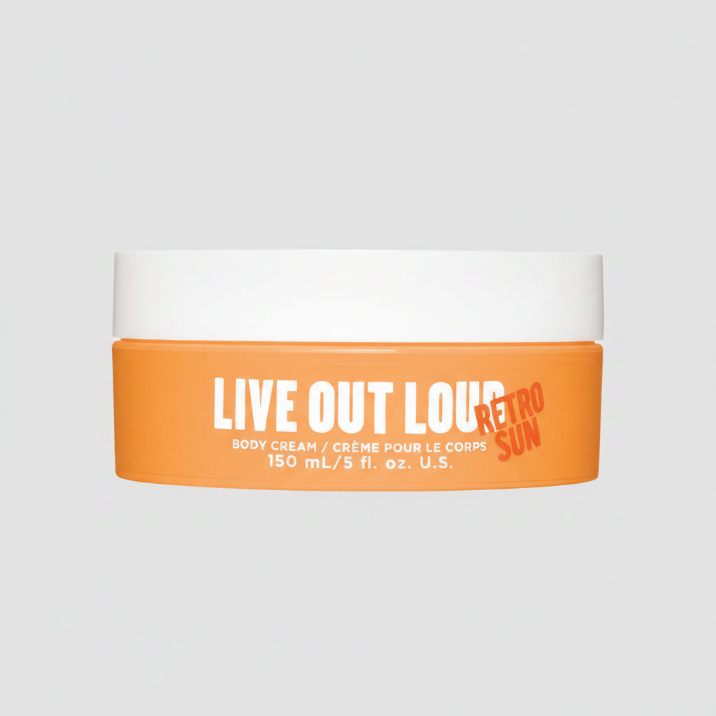 Live Out Loud Retro Sun Body Cream