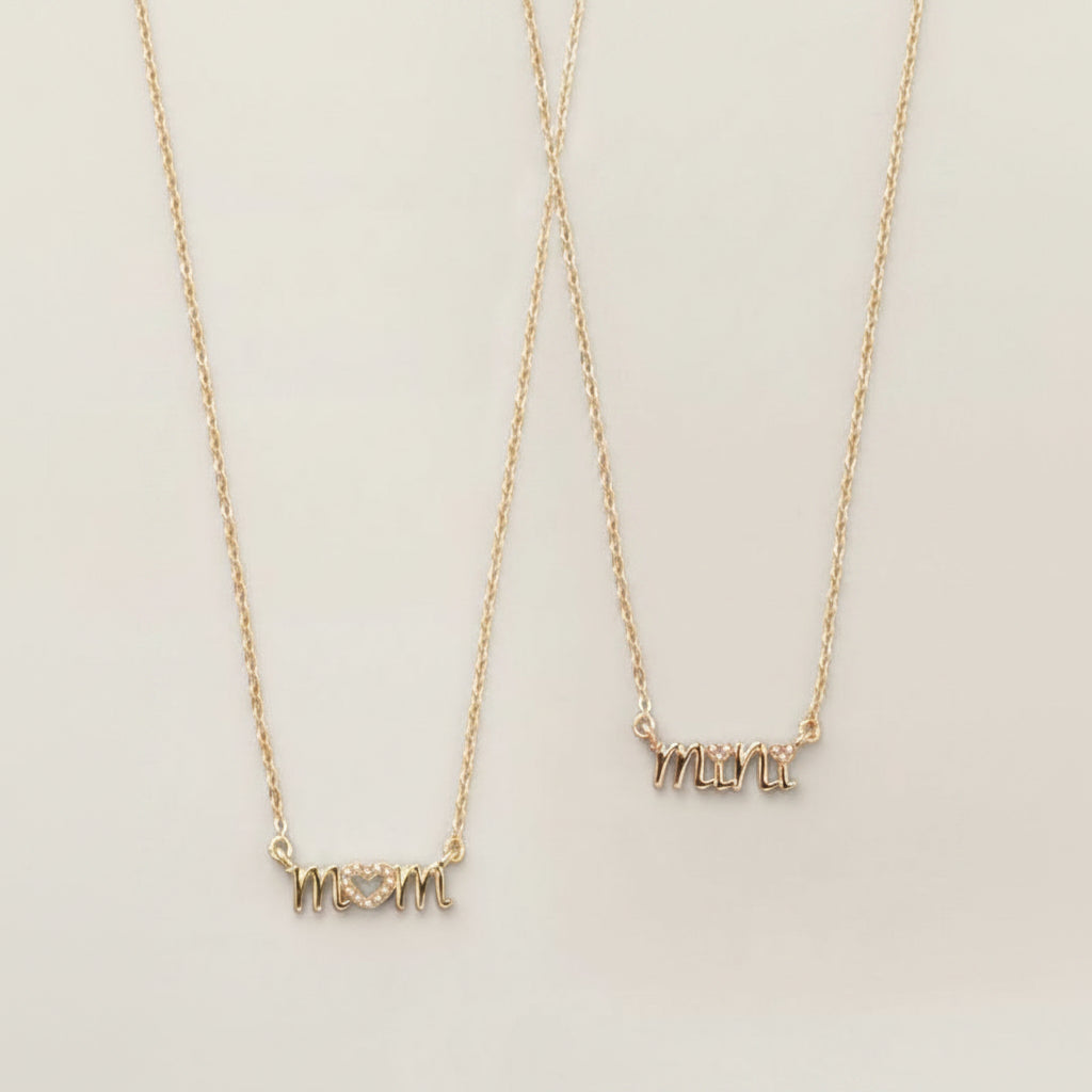 Mom & Me - One for You, One for Me Necklace Set