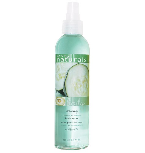 Avon Naturals Cucumber & Melon Body Spray | 250ml | Ultra-Fresh & Crisp Fragrance Mist