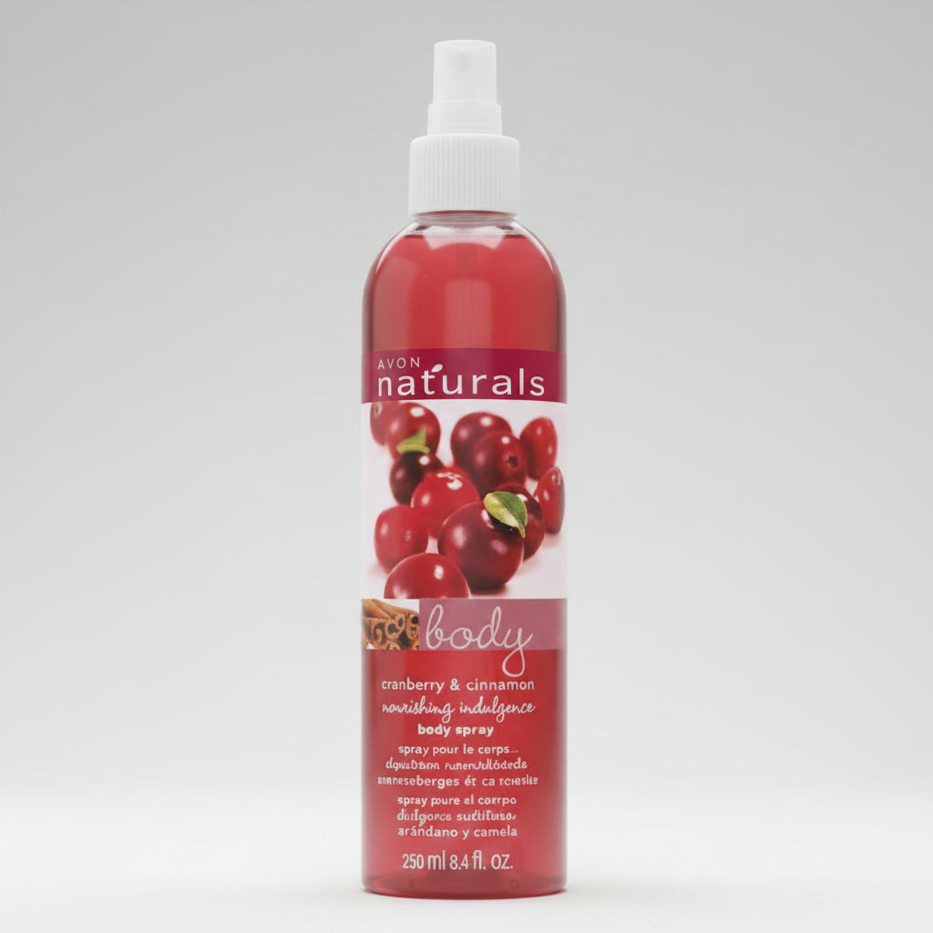Avon Naturals Cranberry and Cinnamon Body Spray 250ml