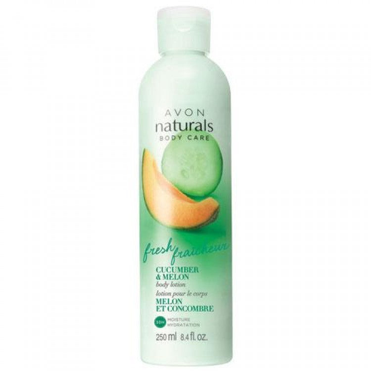 Avon Naturals Fresh Cucumber & Melon Body Lotion | 250ml | Lightweight Hydrating Daily Moisturizer