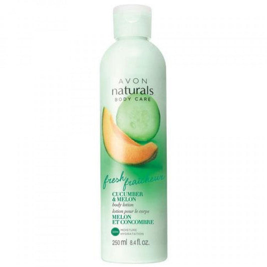 Avon Naturals Fresh Cucumber & Melon Body Lotion | 250ml | Lightweight Hydrating Daily Moisturizer