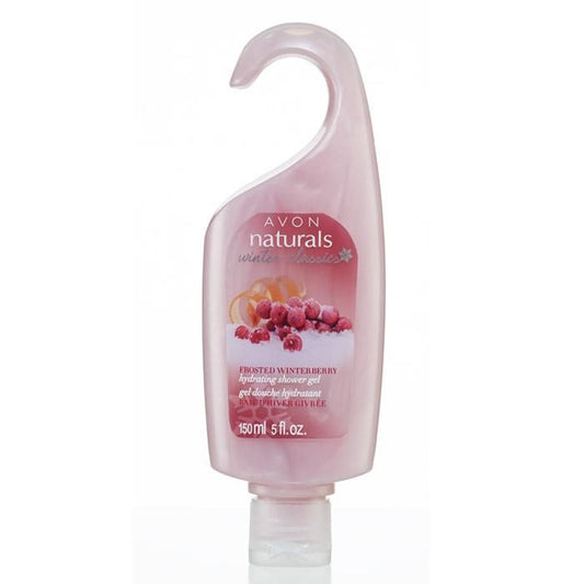 Avon Naturals Winter Classic Frosted Winterberry Hydrating Shower Gel | 150ml | Limited Edition Winter Scent