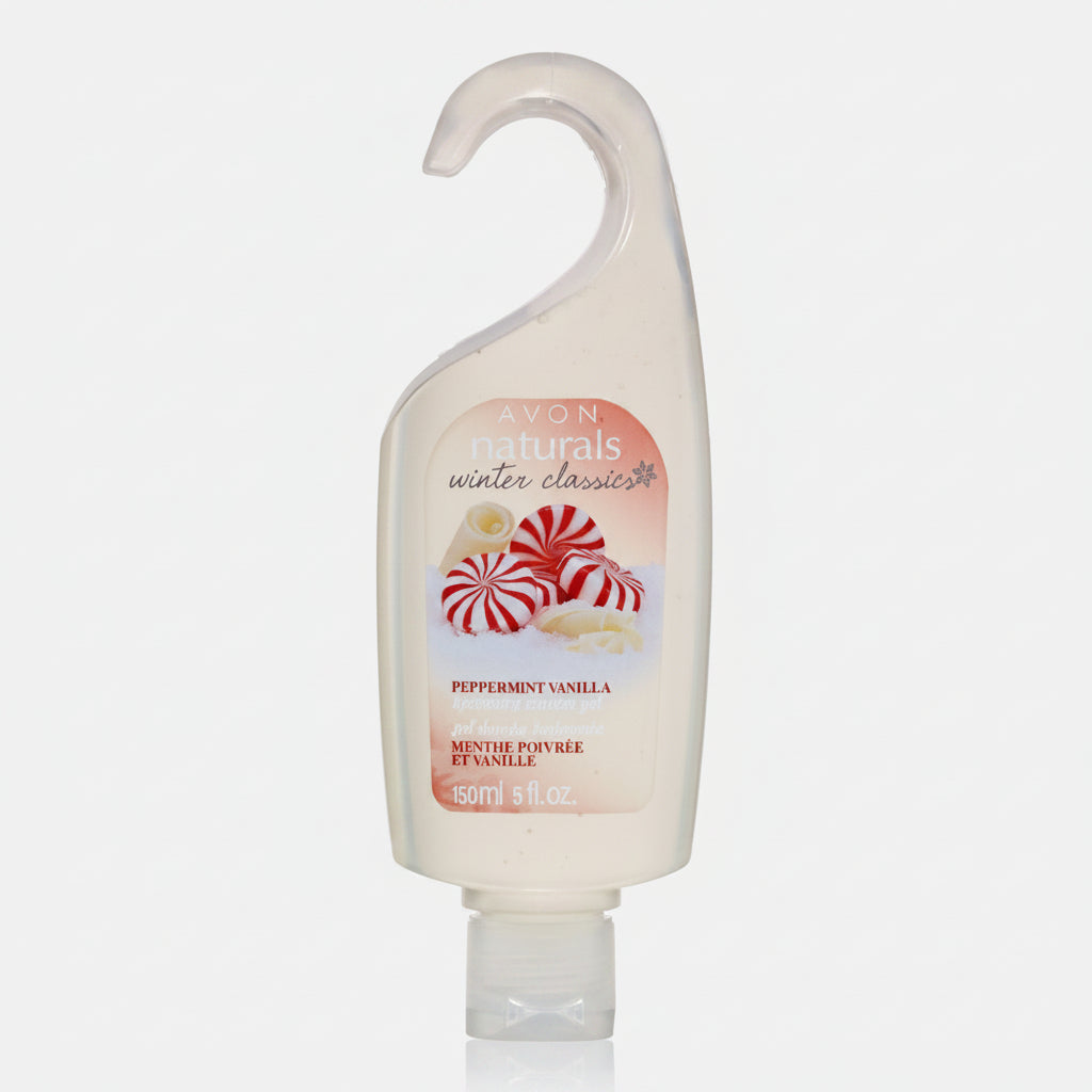 Avon Naturals | Professional Winter Classic Peppermint & Vanilla Hydrating Shower Gel - 150ml