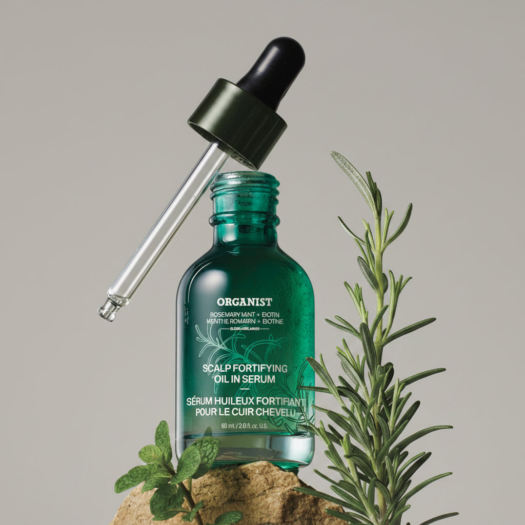 Organist Rosemary Mint + Biotin Scalp Fortifying Oil in Serum