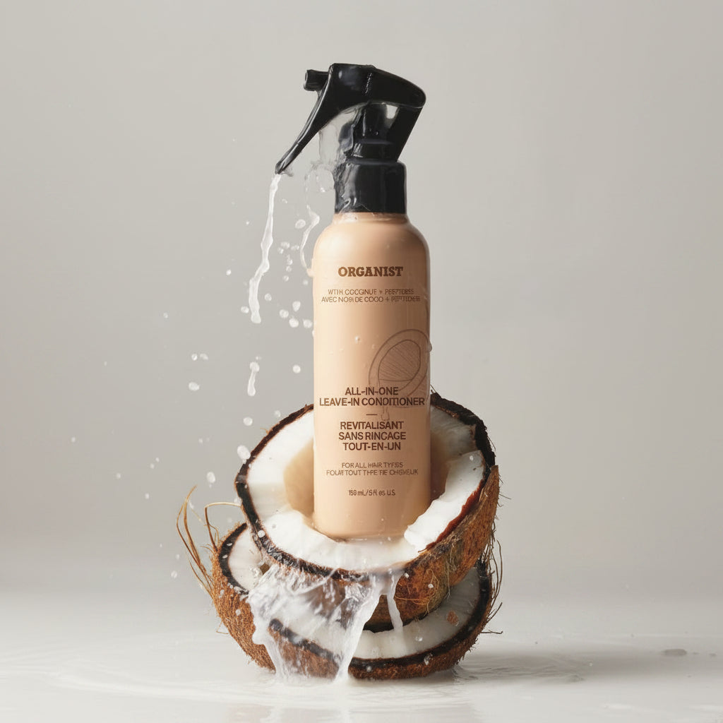 Organist with Coconut + Peptides All-In-One Leave-In Conditioner
