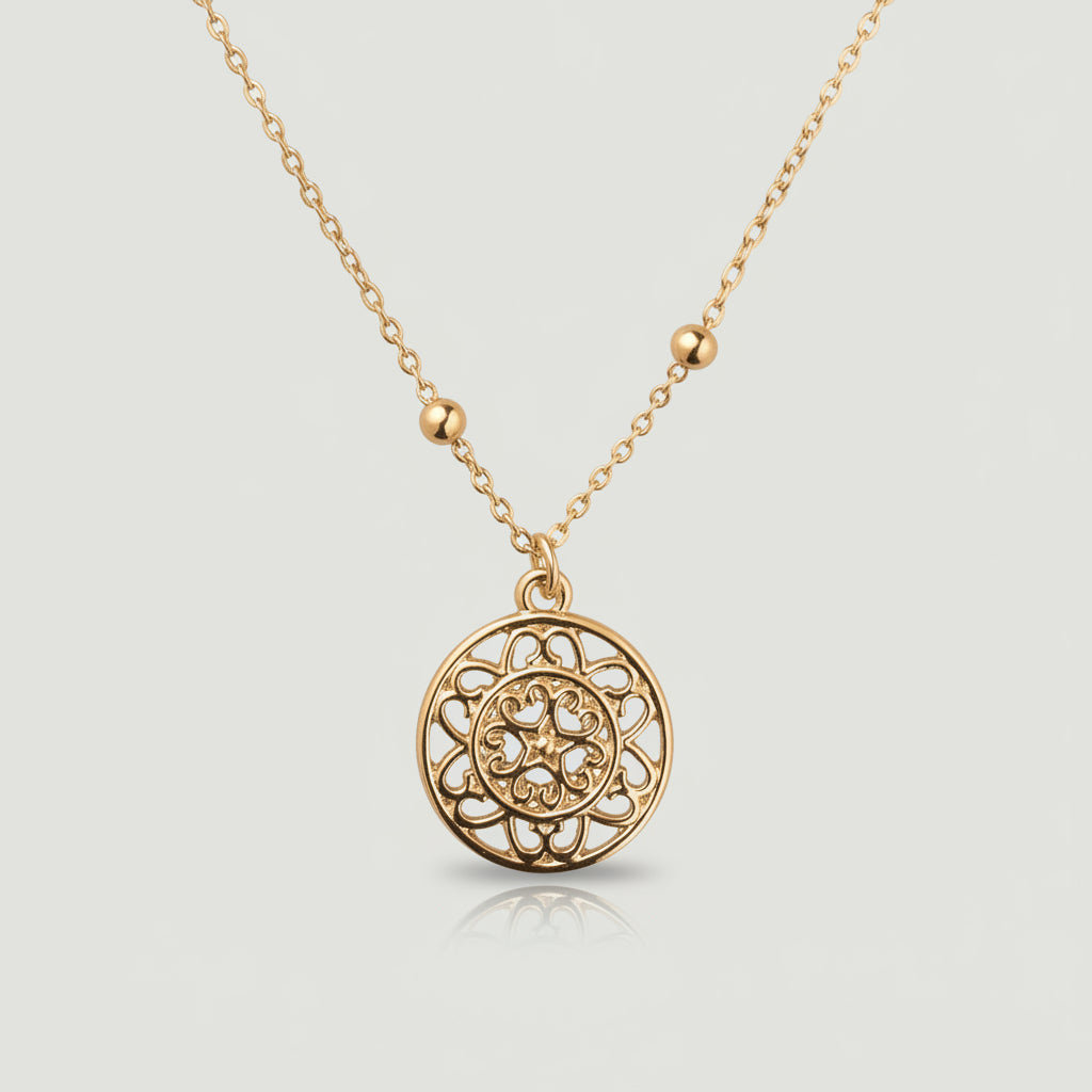 Radiant Horizon Layered Necklace