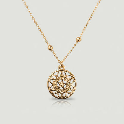 Radiant Horizon Layered Necklace