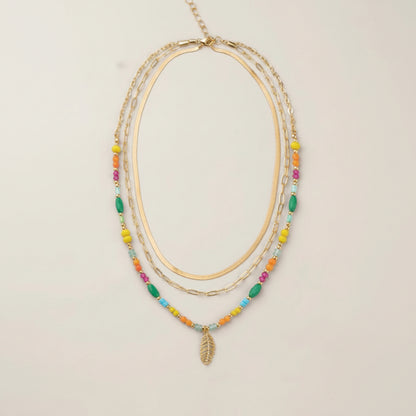 Rio Tropical Rainforest Necklace -