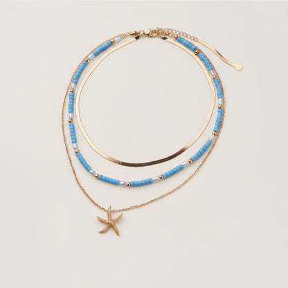 Star of the Shore Layered Necklace