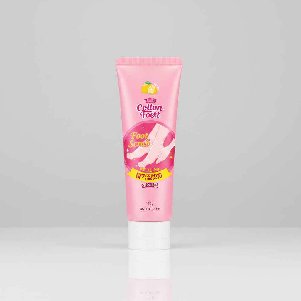 On: The Body Cotton Foot Foot Scrub