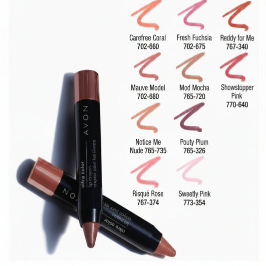 Avon Ultra Color Lip Crayon | Carefree Coral