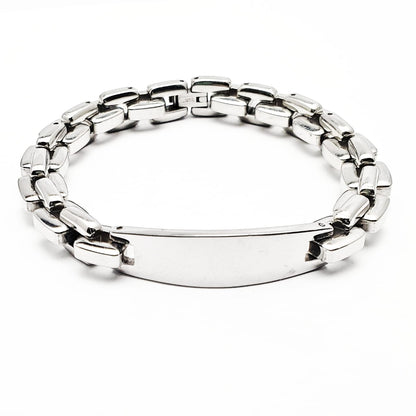 Urban Sleek Men's Stainless Steel Bracelet.
