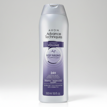 Avon Advance Techniques Ultimate Volume | 400ml | Body-Boosting Shampoo for Fine & Flat Hair