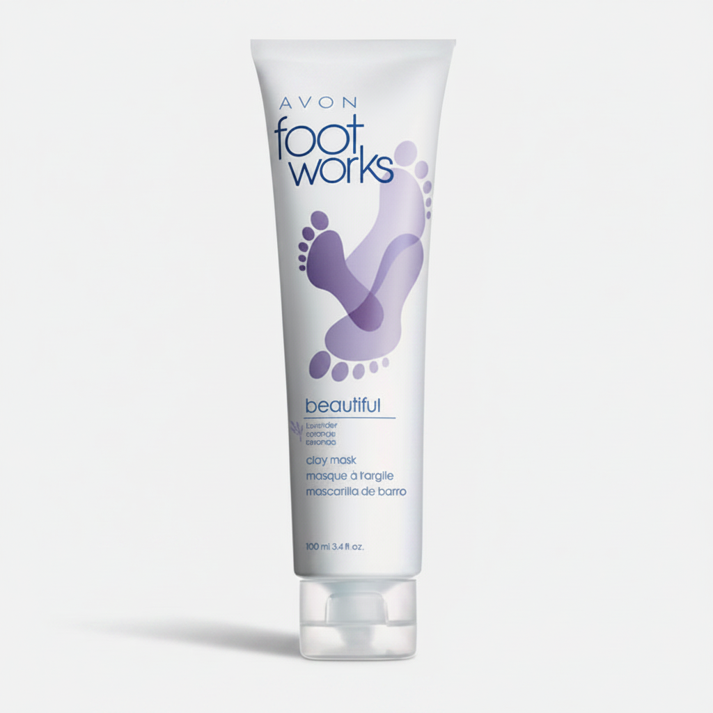 Avon Foot Works Beautiful Lavender Clay Mask | 100ml