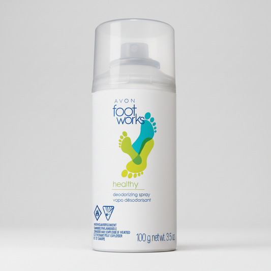 Avon Foot Works Healthy Deodorizing Foot Spray