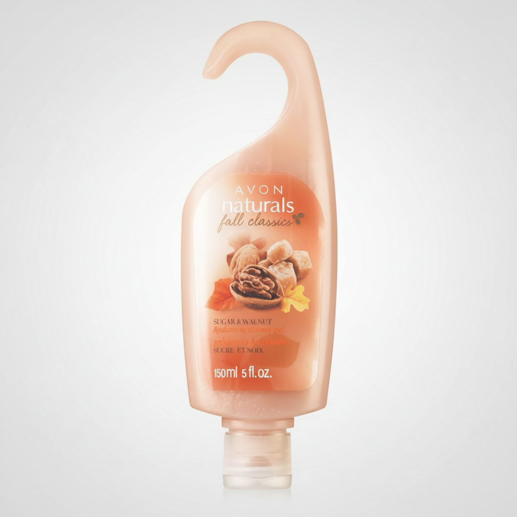 Avon Naturals Fall Classics Sugar & Walnut Hydrating Shower Gel | 150ml