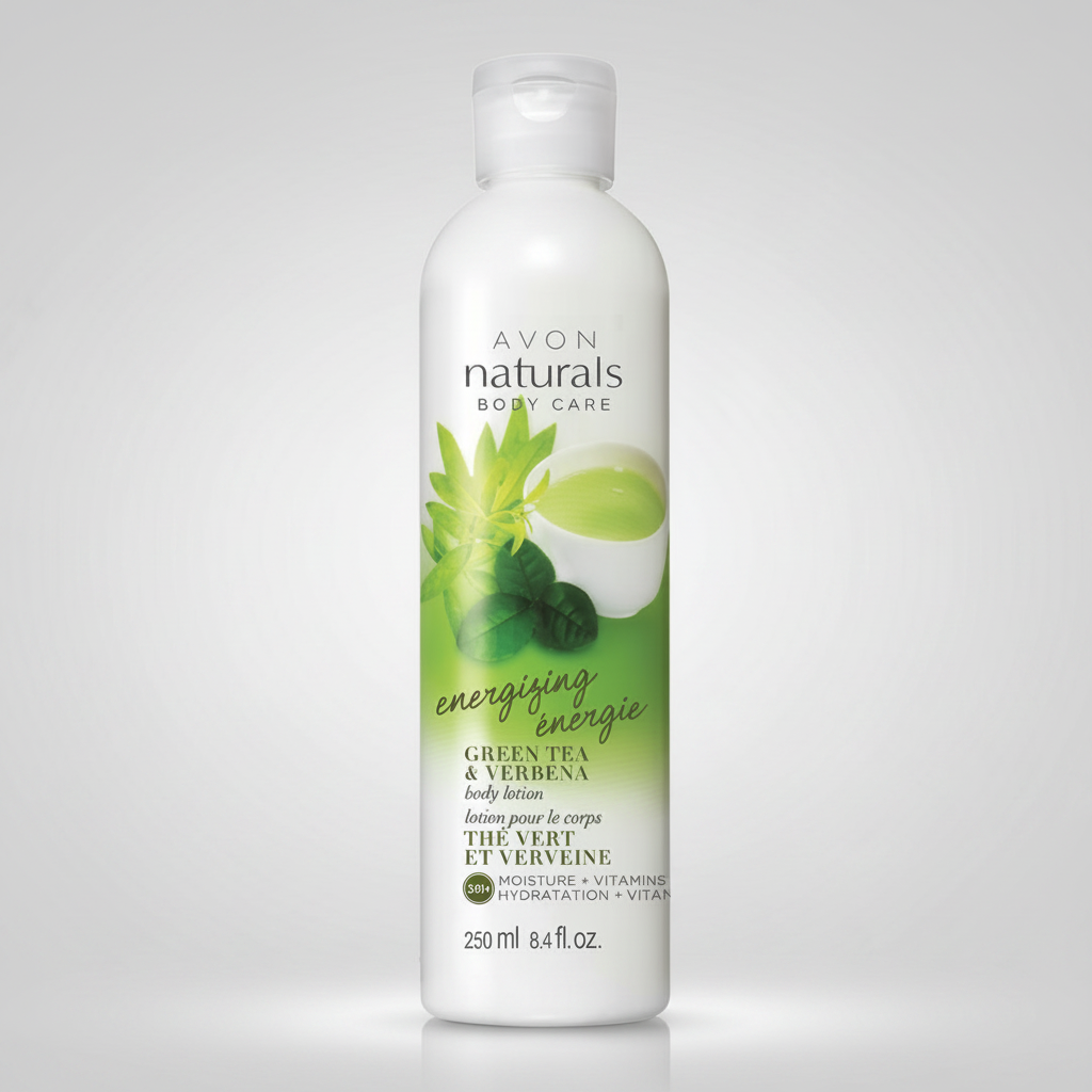 Avon Naturals Green Tea & Verbena Body Lotion | 250ml | Refreshing & Hydrating