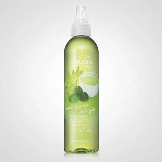 Avon Naturals Green Tea & Verbena Body Spray | 250ml | Clean & Revitalizing Mist