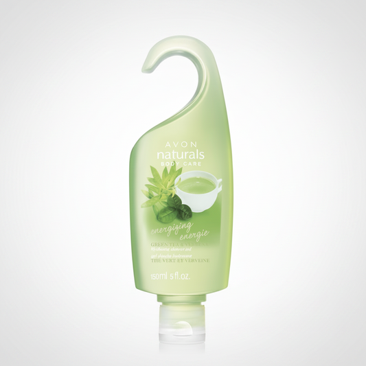 Avon Naturals Green Tea & Verbena Shower Gel | 150ml | Refreshing Botanical Wash