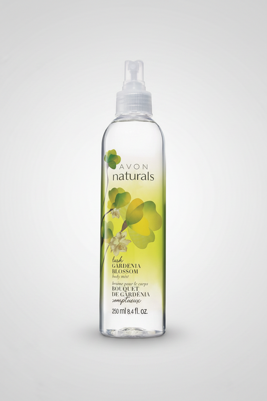 Avon Naturals Lush Gardenia Blossom Body Mist | 250ml | Fresh & Floral Fragrance Spray