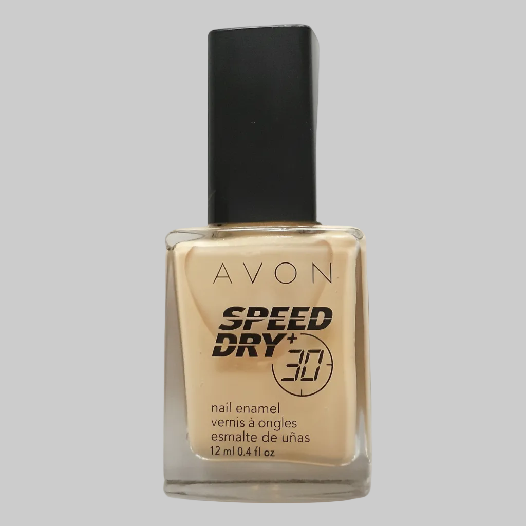 Avon Speed Dry+ | Professional Fast-Drying Nail Enamel - Prompt and Pearly (Pearly Gloss Finish)