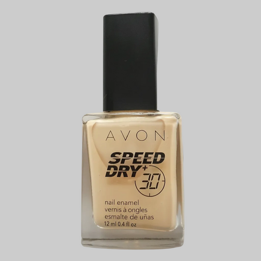 Avon Speed Dry+ | Professional Fast-Drying Nail Enamel - Prompt and Pearly (Pearly Gloss Finish)