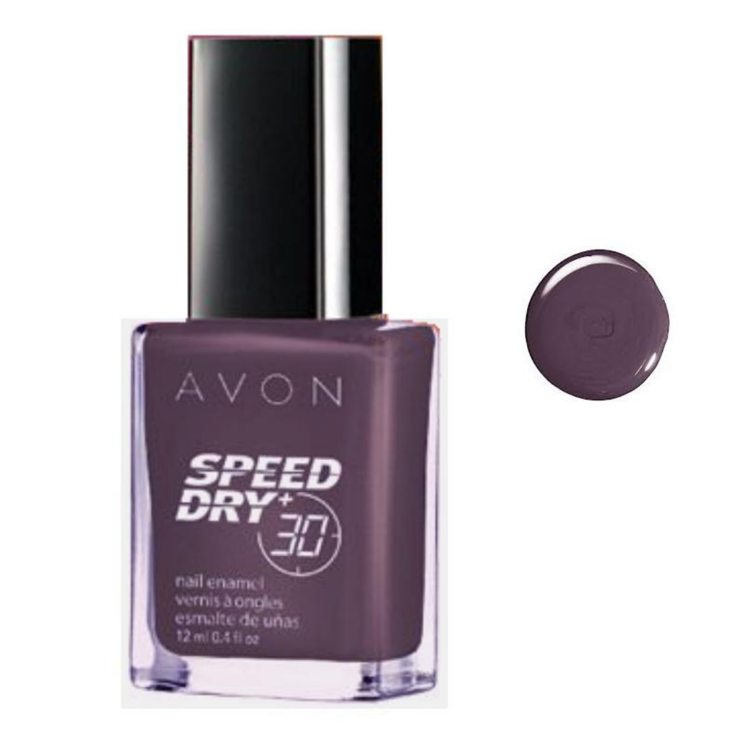 Avon Speed Dry+ Nail Enamel | Smoky Plumes
