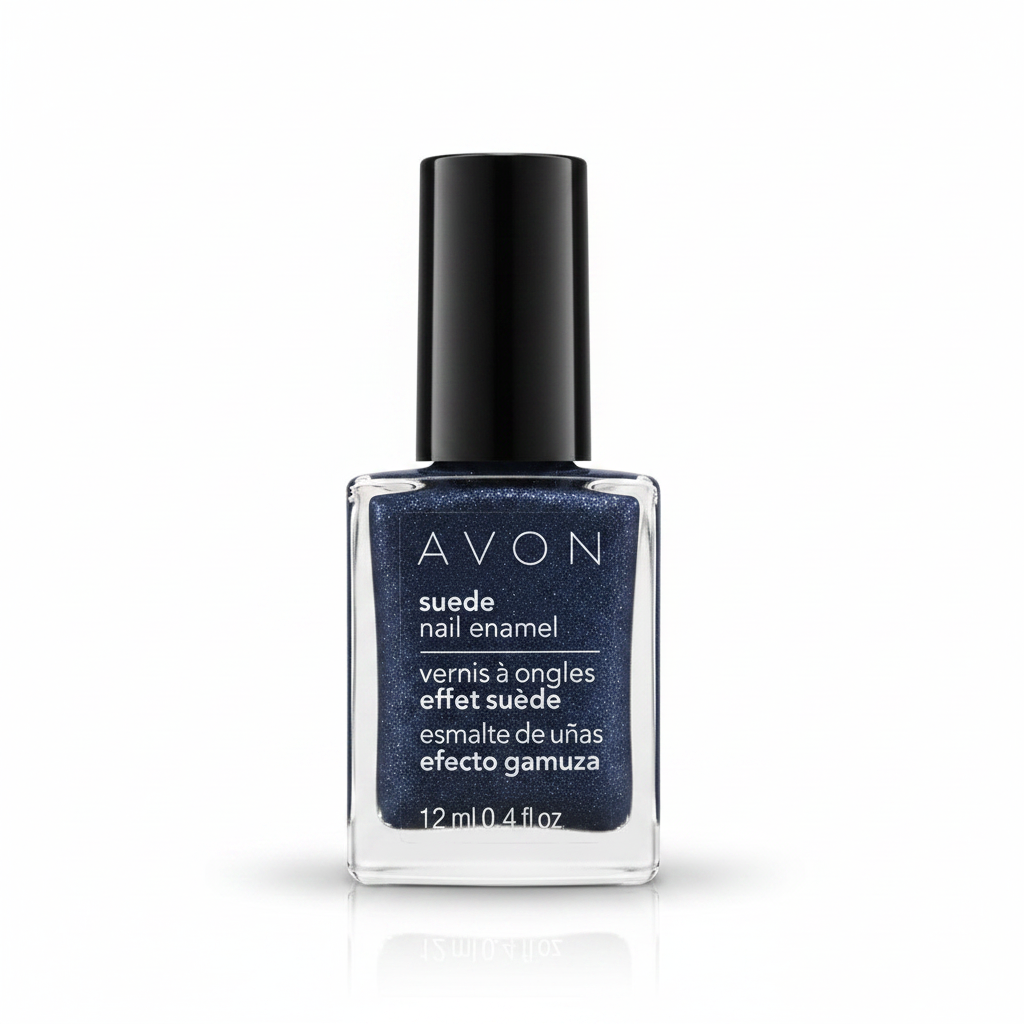 Avon Suede Nail Enamel | Blue Royale