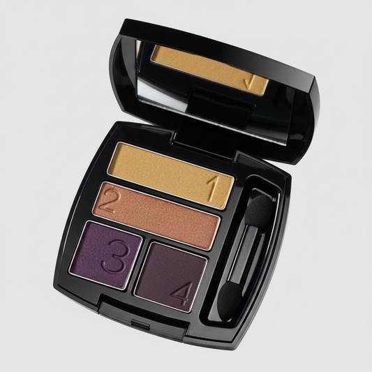Avon True Color Eyeshadow Quad | Vibrant Spice