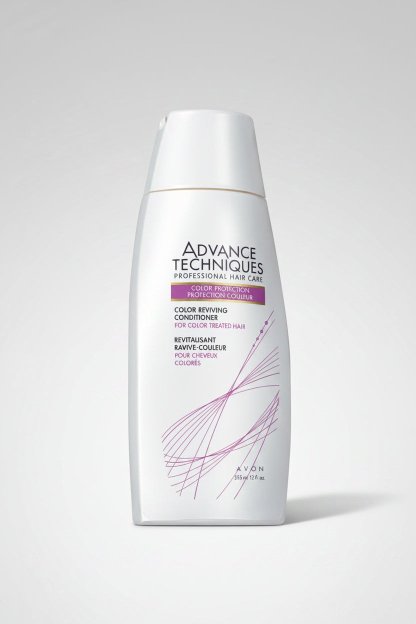 Avon Advance Techniques Professional Hair Care Color Reviving Conditioner.