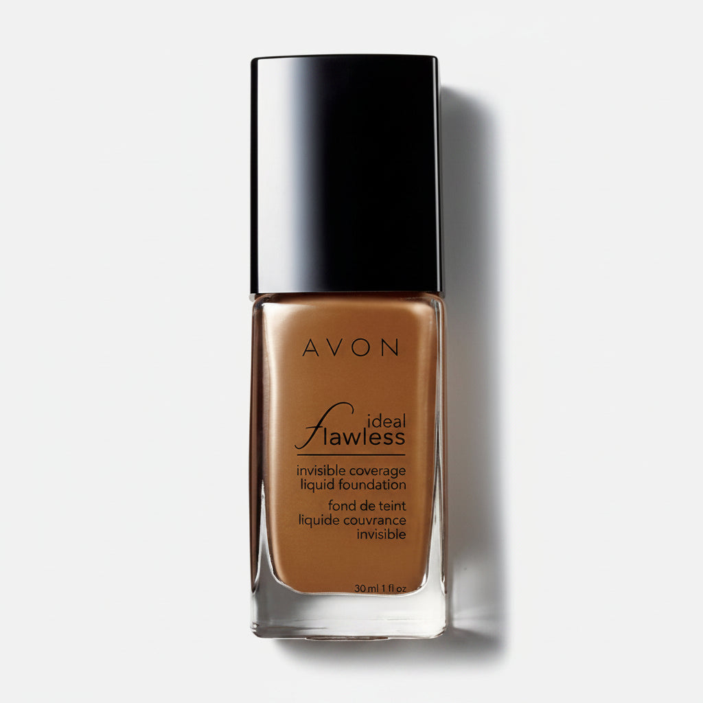 Avon Ideal Flawless Invisible Coverage Liquid Foundation | Earth